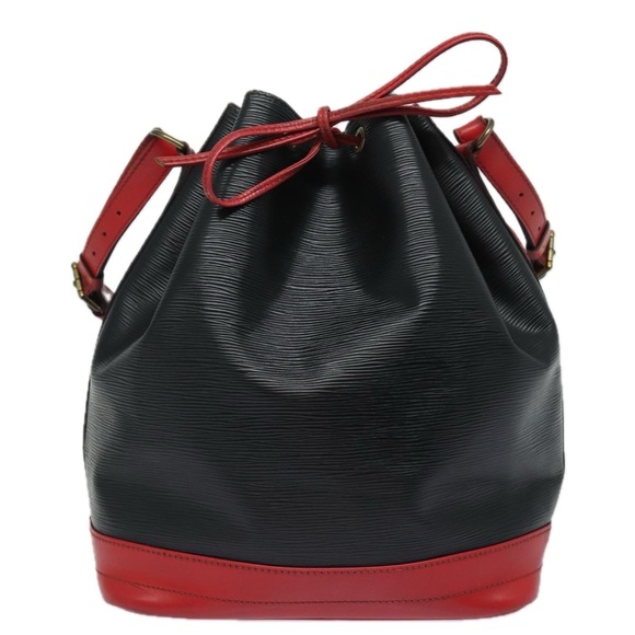 LOUIS VUITTON Epi Noe Shoulder Bag By color Black Red M44017 LV Auth 81573 - Picture 13 of 16